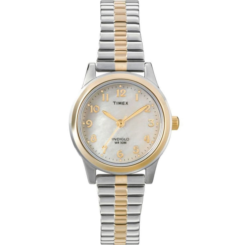Timex Ladies Main Street Two Tone Expanding Bracelet Watch
