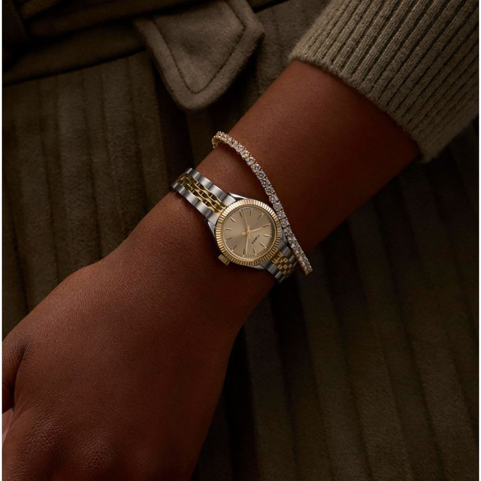 Timex Ladies Mini Legacy Two-Tone 25mm Watch