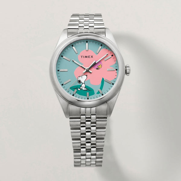 Timex Ladies Peanuts Legacy Snoopy with Flower 36mm Watch