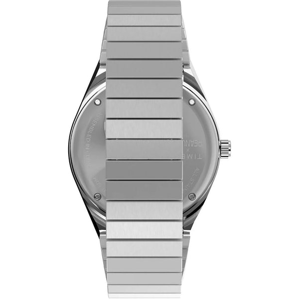 Timex Ladies Q Peanuts 36mm Blue Dial Watch
