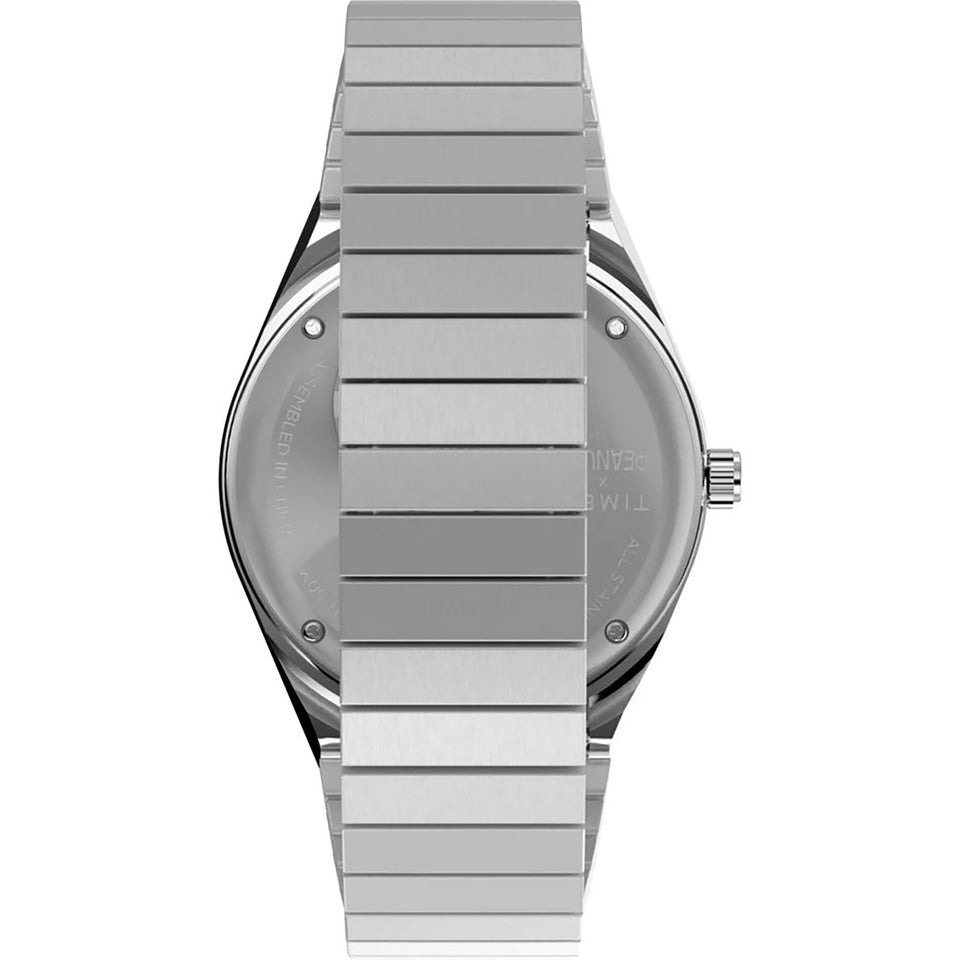 Timex Ladies Q Peanuts 36mm Blue Dial Watch