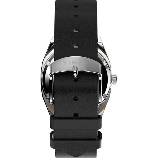 Timex Men's 34mm Automatic 1983 E Line Leather Strap Watch
