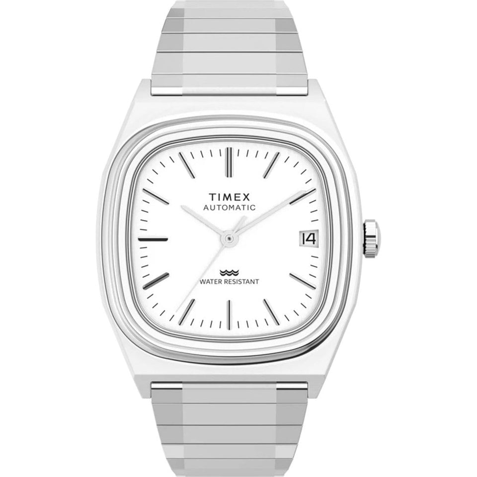 Timex Men's Cushion Dial Automatic Watch
