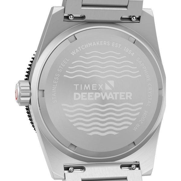 Timex Mens Deepwater Reef 200 41mm Black Dial Watch
