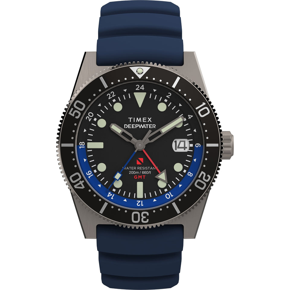 Timex Men's Deepwater Reef 200 GMT 41mm Watch