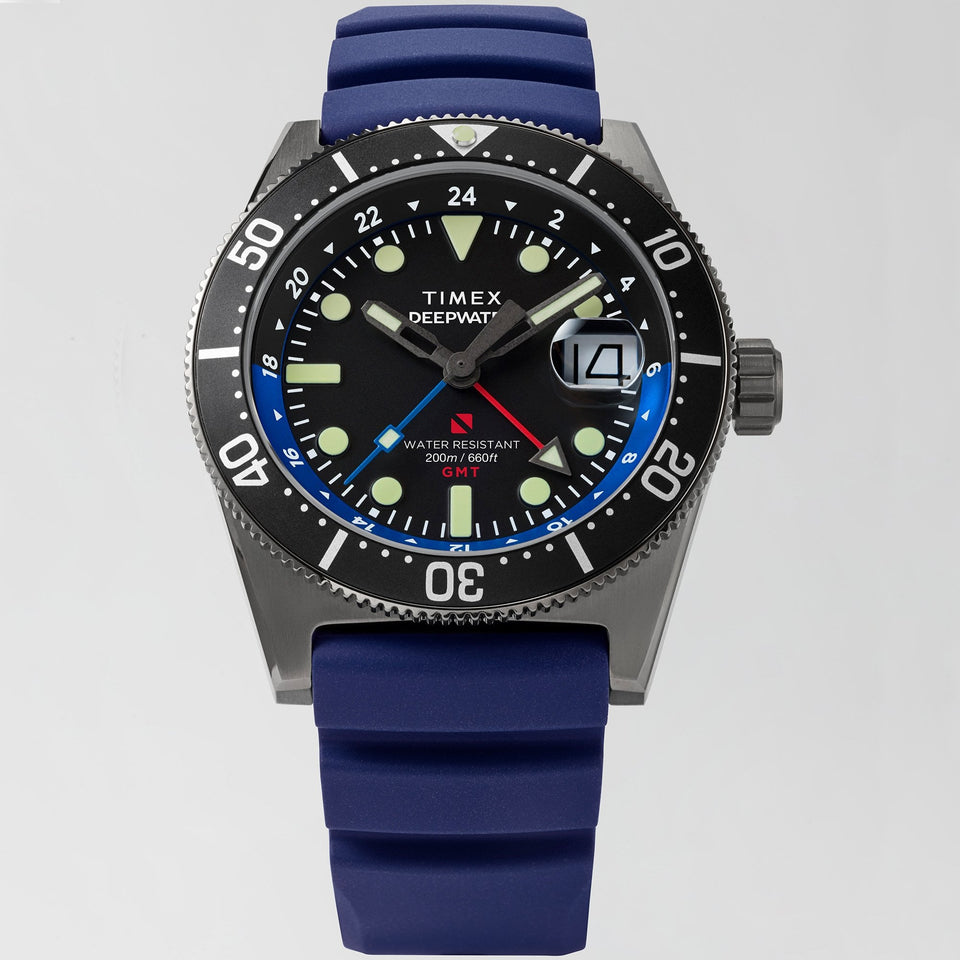 Timex Men's Deepwater Reef 200 GMT 41mm Watch