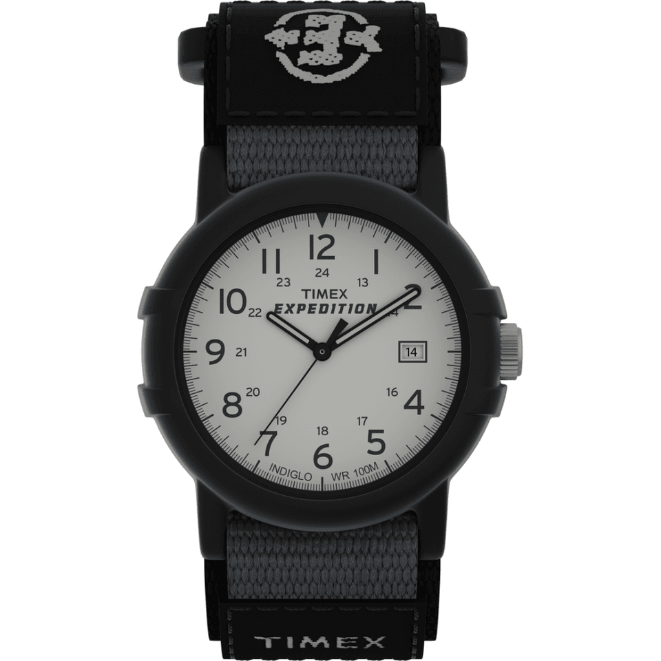 Timex Men's Expedition 38mm Grey Dial Canvas Strap Watch