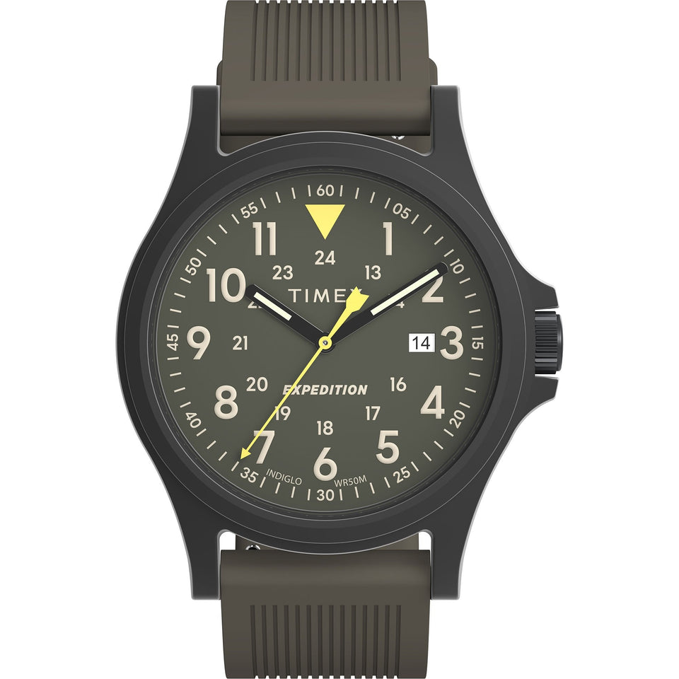 Timex Mens Expedition Acadia 40mm Khaki  Strap Watch