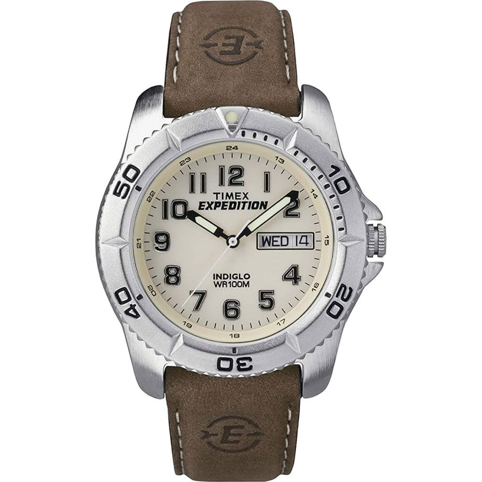Timex Mens Expedition Cream Dial 40mm Watch