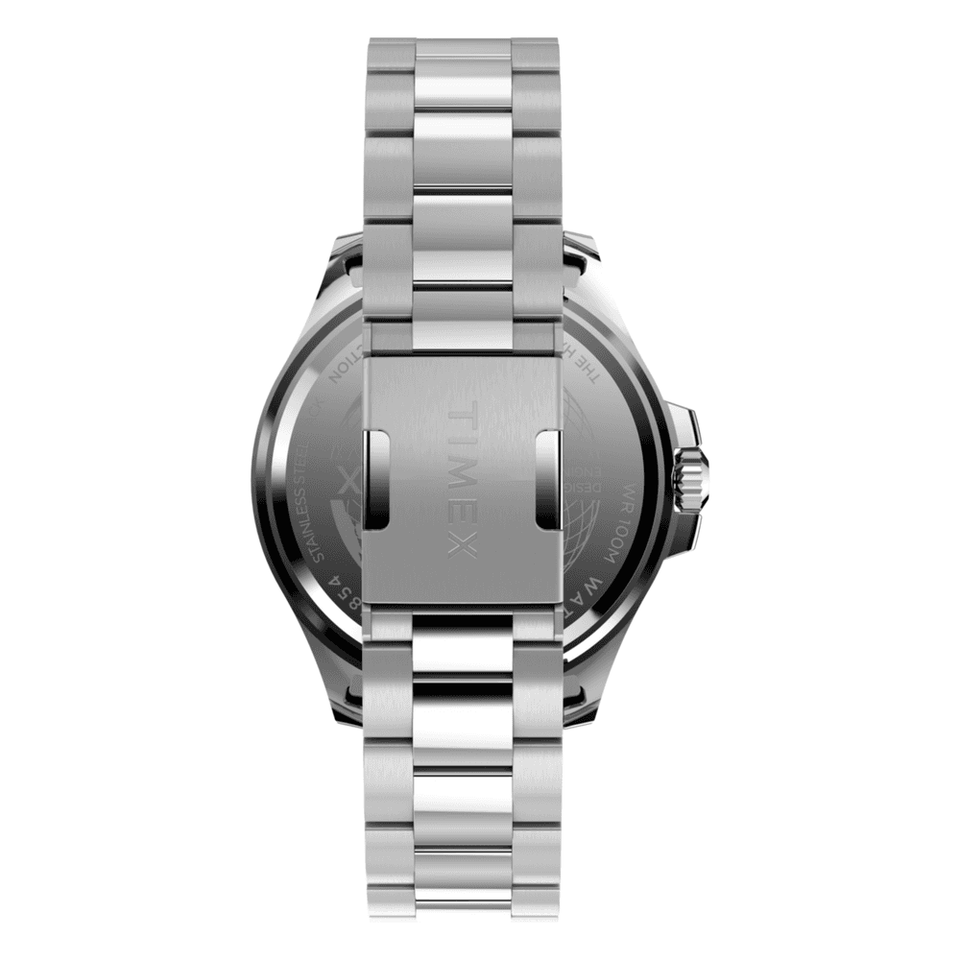 Timex Men's Harborside Coast 43mm Blue Dial Bracelet Watch