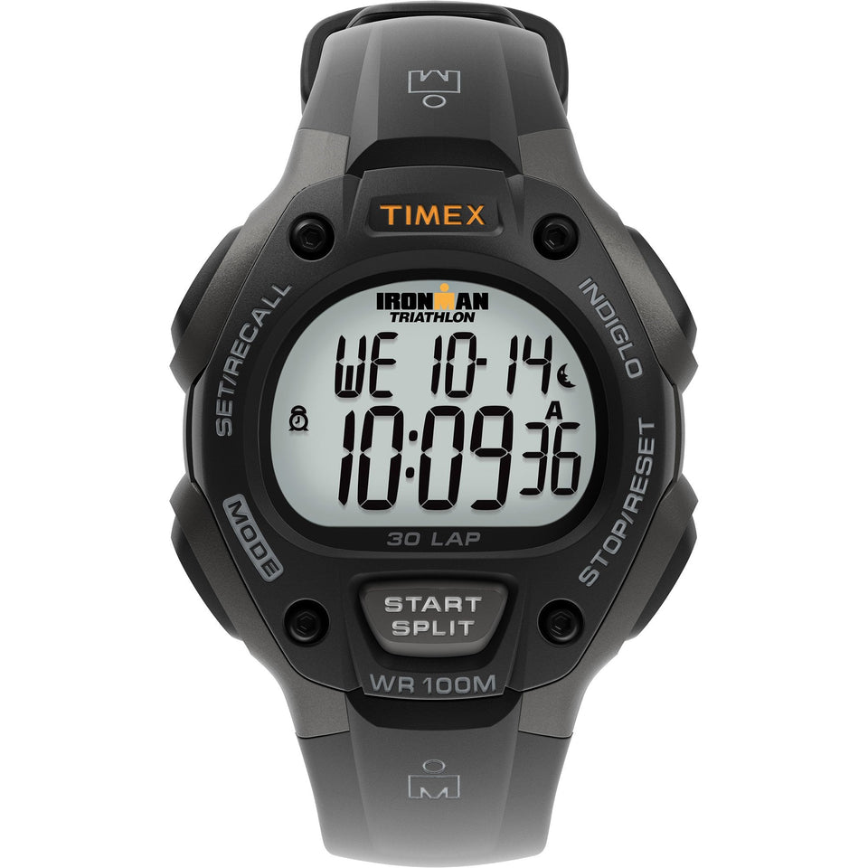 Timex Mens IRONMAN Classic 30 Grey Strap Watch