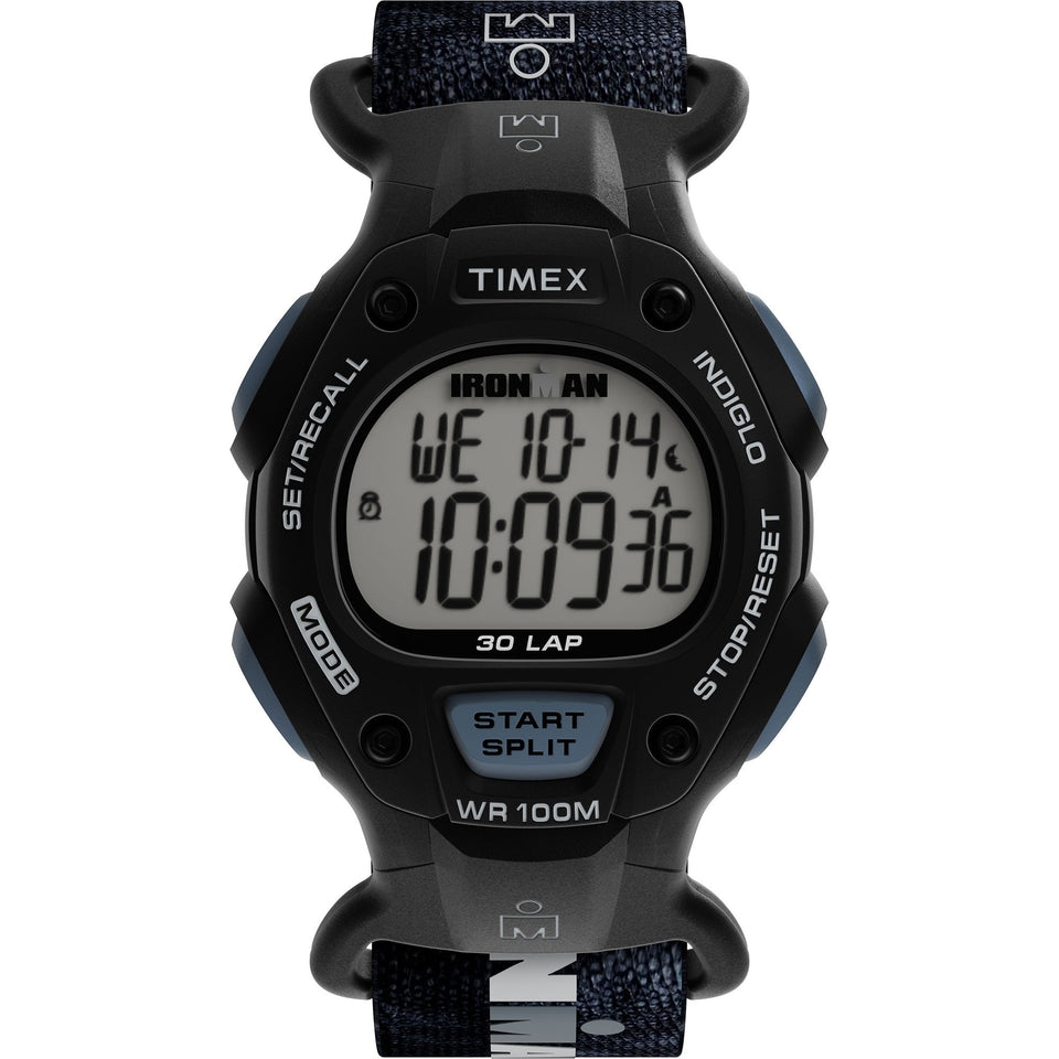 Timex Mens IRONMAN Classic 30-Lap 38mm Recycled Strap Watch 