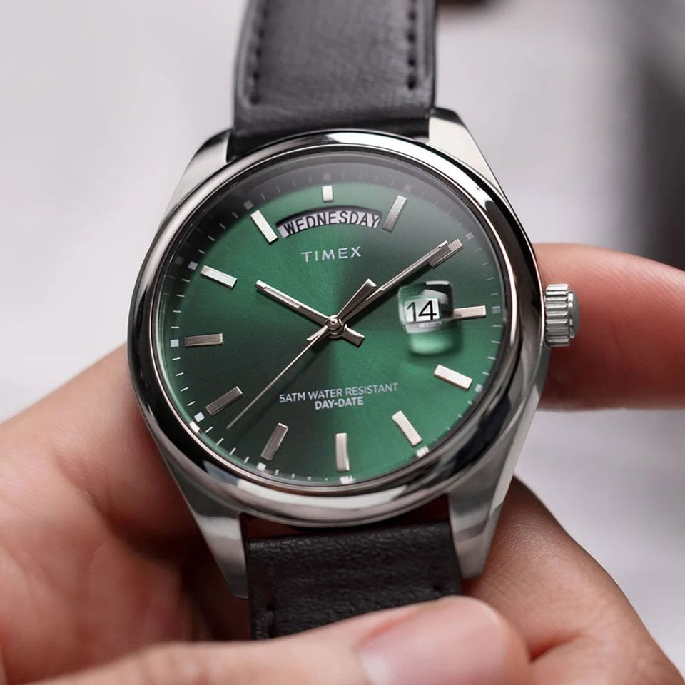 Timex Men's Legacy 41mm Green Vegan Watch