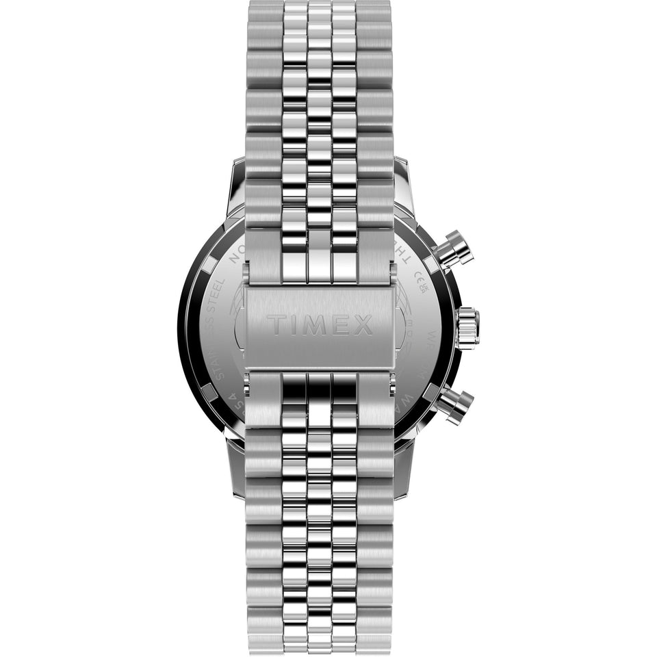 Timex Mens Marlin 40mm Ice Blue Dial Chronograph Watch