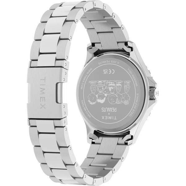 Timex Mens Peanuts 41mm Blue Dial Snoopy Football Watch