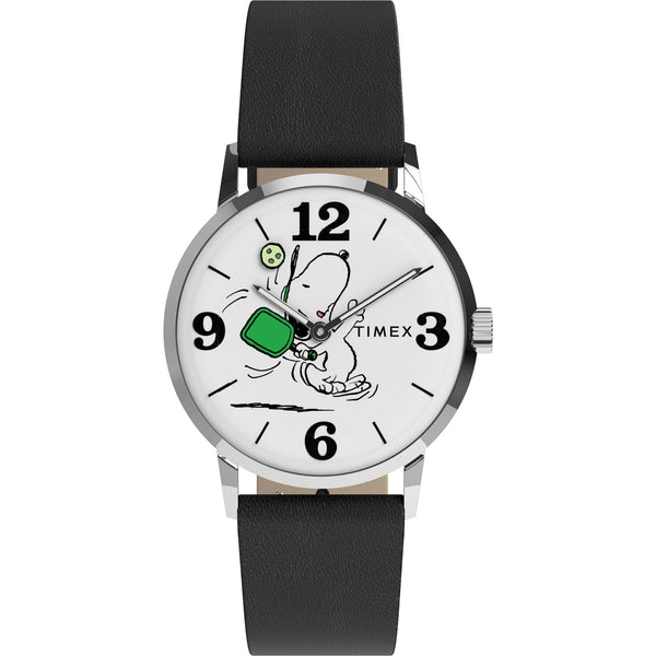 Timex Mens Peanuts Pickleball Dial 38mm Watch