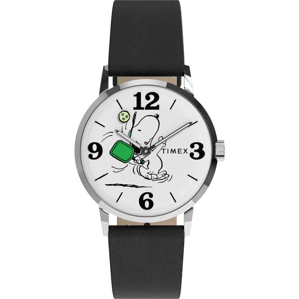 Timex Mens Peanuts Pickleball Dial 38mm Watch