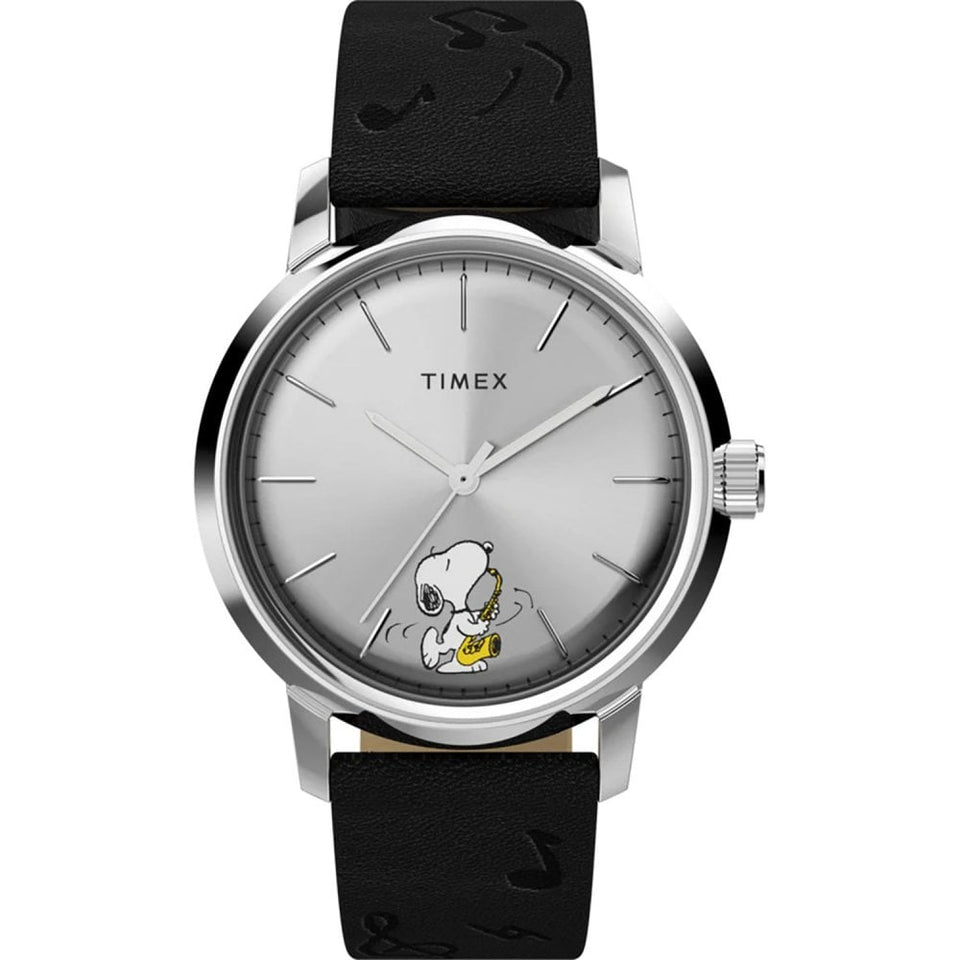 Timex Men's Peanuts Saxophone 40mm Watch