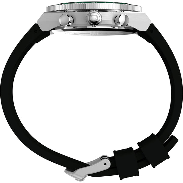 Timex Mens Q Continental 40mm Chronograph Strap Watch