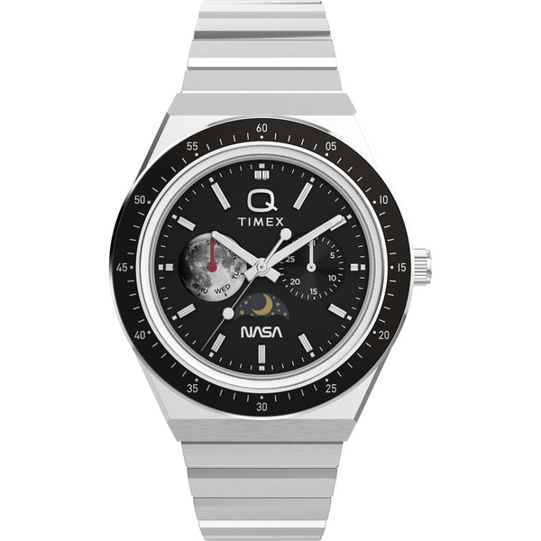 Timex Mens Q NASA 40mm Bracelet Watch