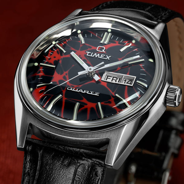 Timex Mens Red Vega 1978 Reissue 38mm Watch