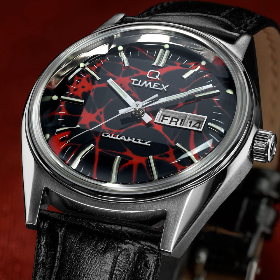 Timex Mens Red Vega 1978 Reissue 38mm Watch