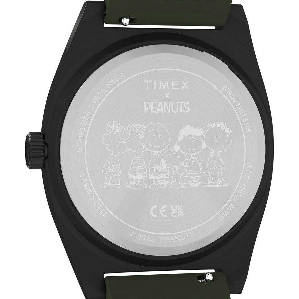 Timex Mens Snoopy Expedition Road Trip 39mm Green Watch