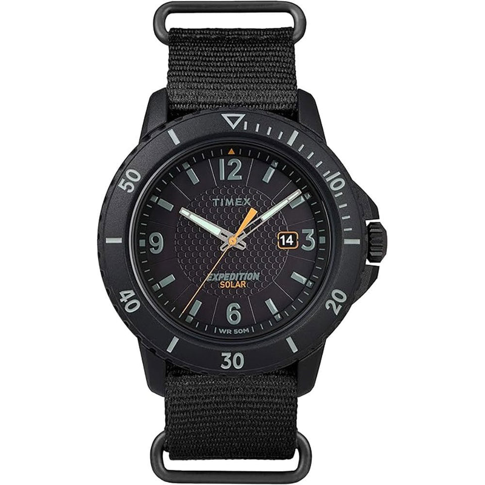 Timex Men's Solar Expedition Fabric Strap Watch