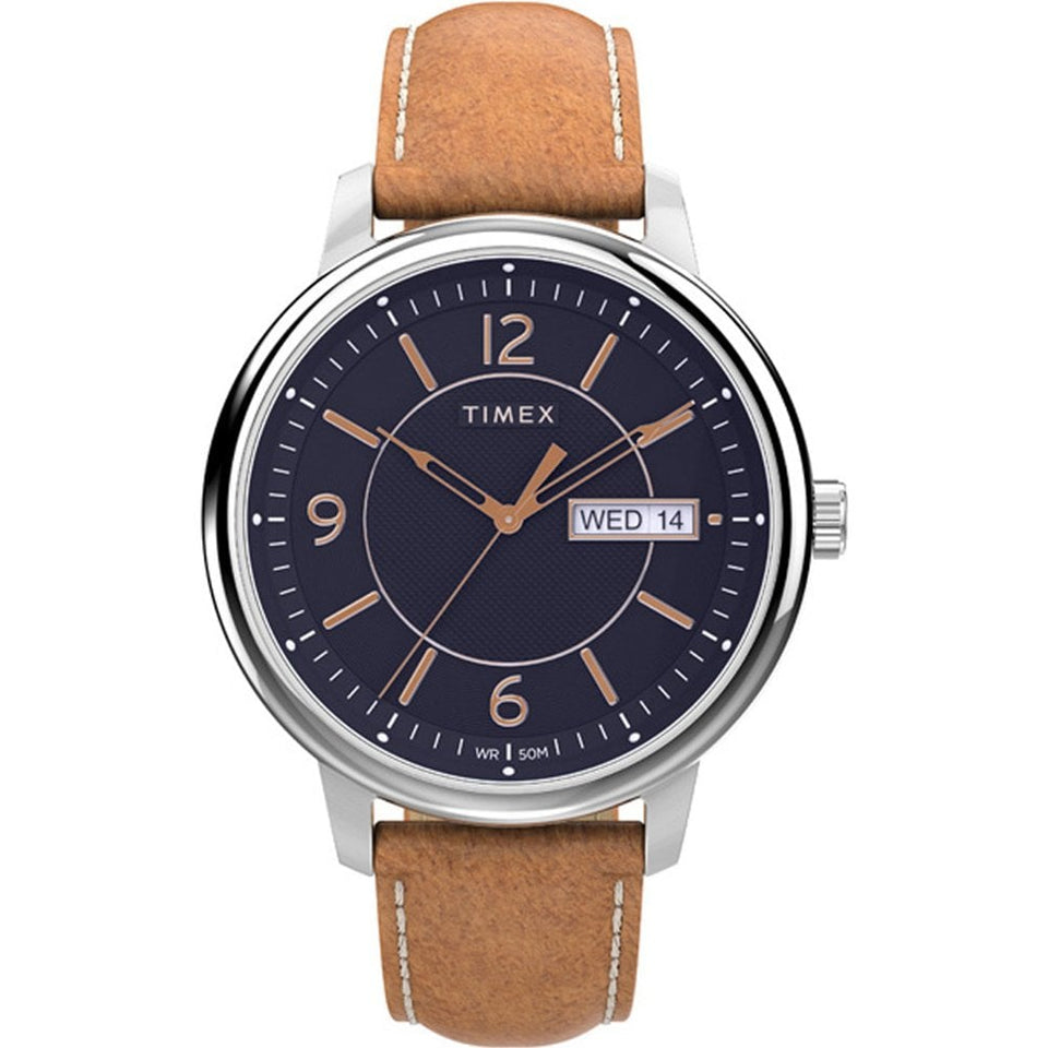 Timex Men's Trend Chicago Navy Dial Quartz Watch