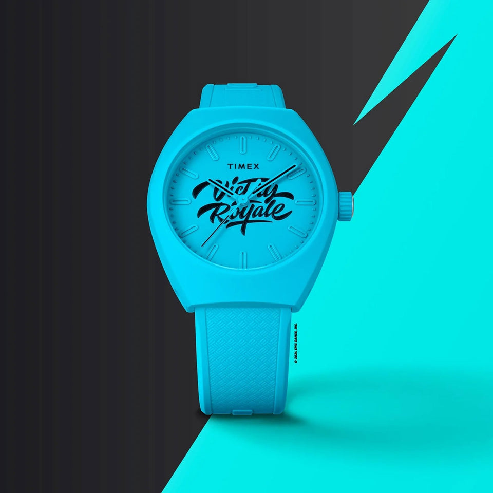Timex Men's X Fortnite Eco Ceramic Blue Watch