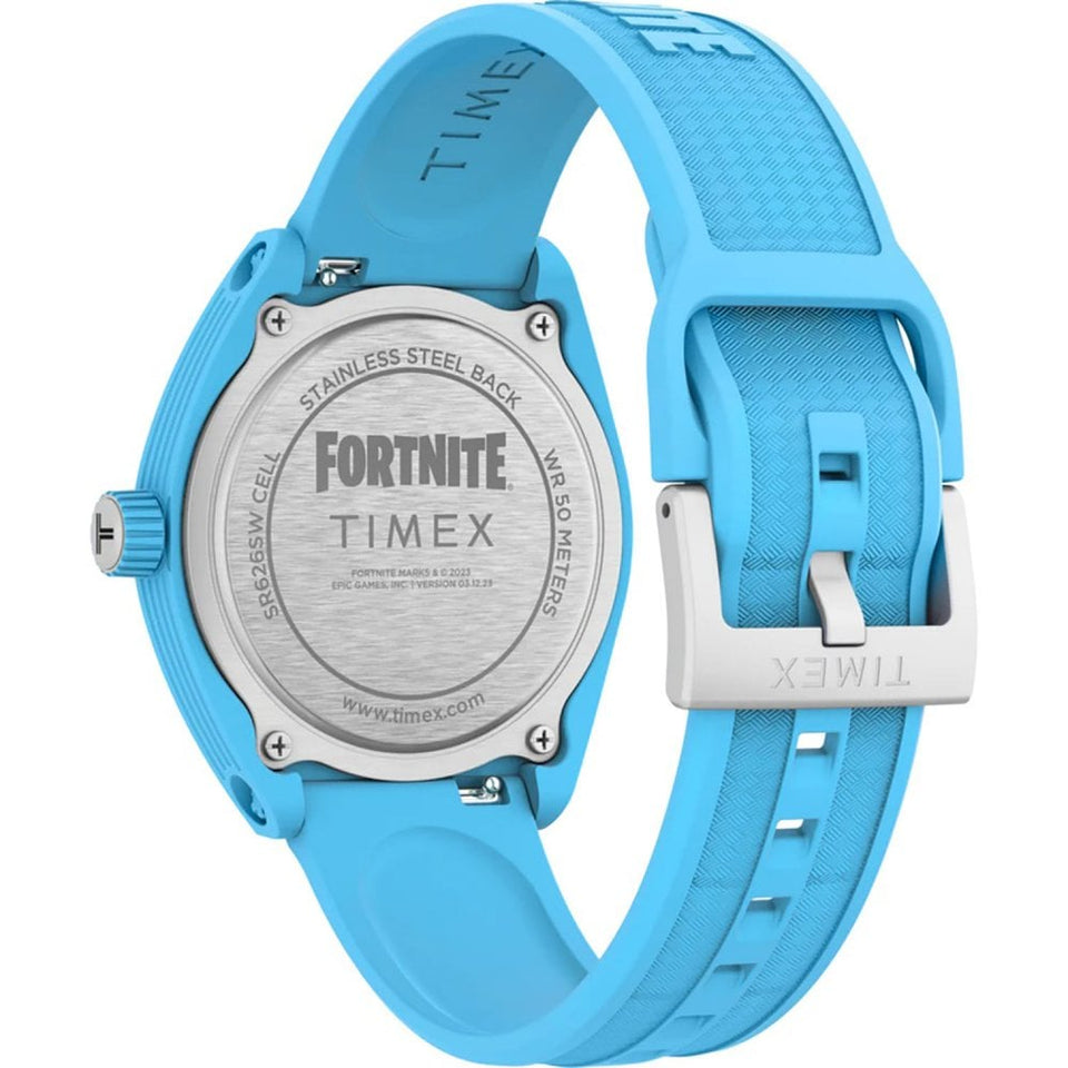 Timex Men's X Fortnite Eco Ceramic Blue Watch