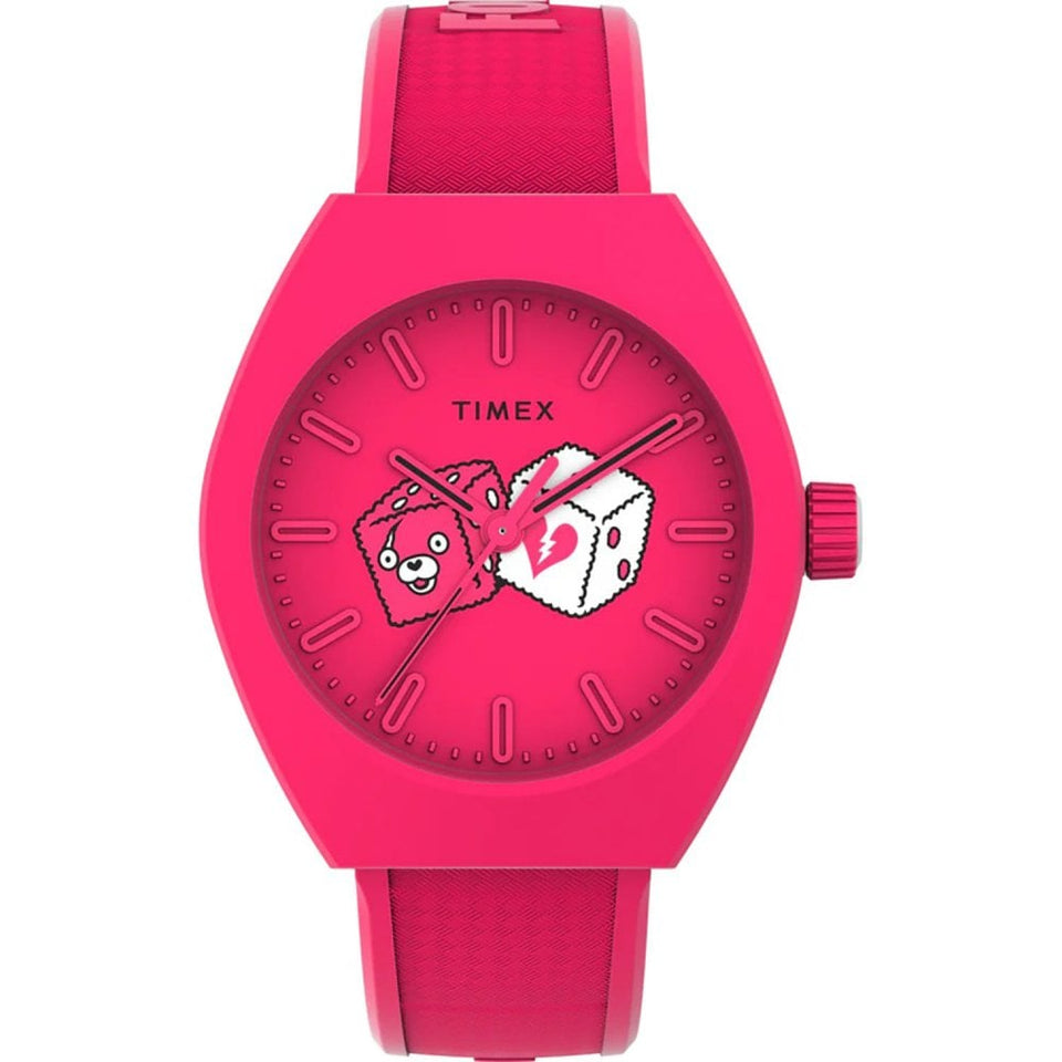 Timex Men's X Fortnite Eco Ceramic Pink Watch