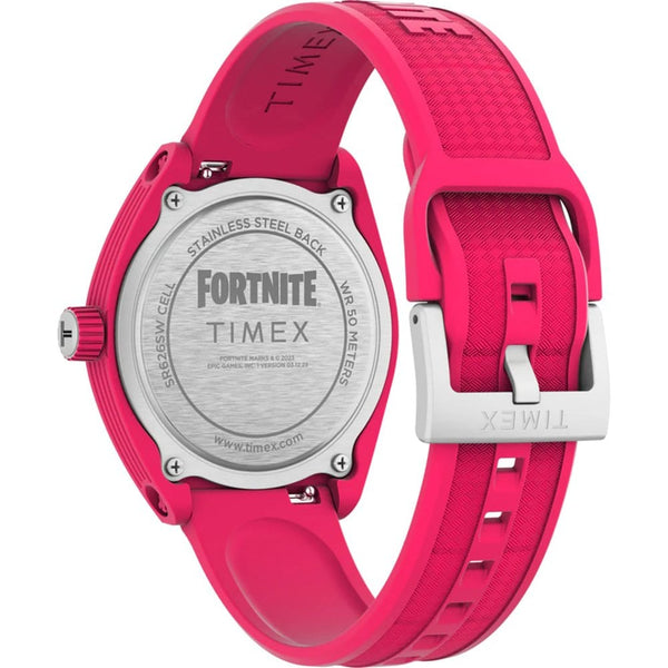 Timex Men's X Fortnite Eco Ceramic Pink Watch