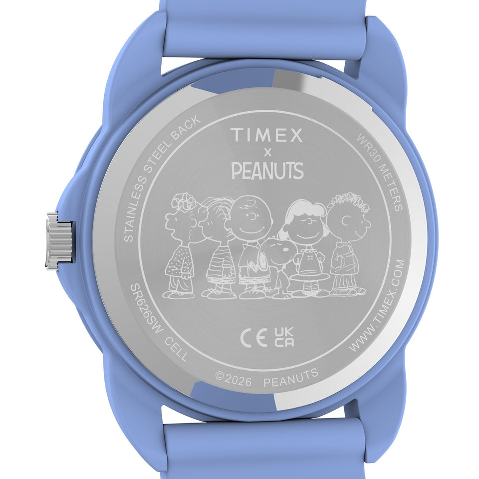 Timex Peanuts 30mm Spring Teen Watch in Blue
