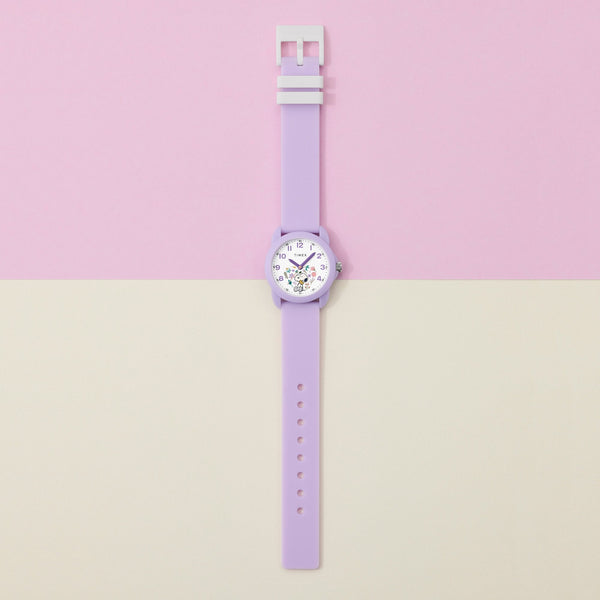 Timex Peanuts 30mm Spring Teen Watch in Lilac