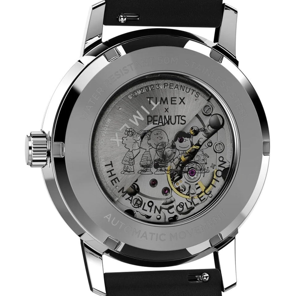 Timex Peanuts Marlin® 'Snoopy Flying Ace' Automatic Watch