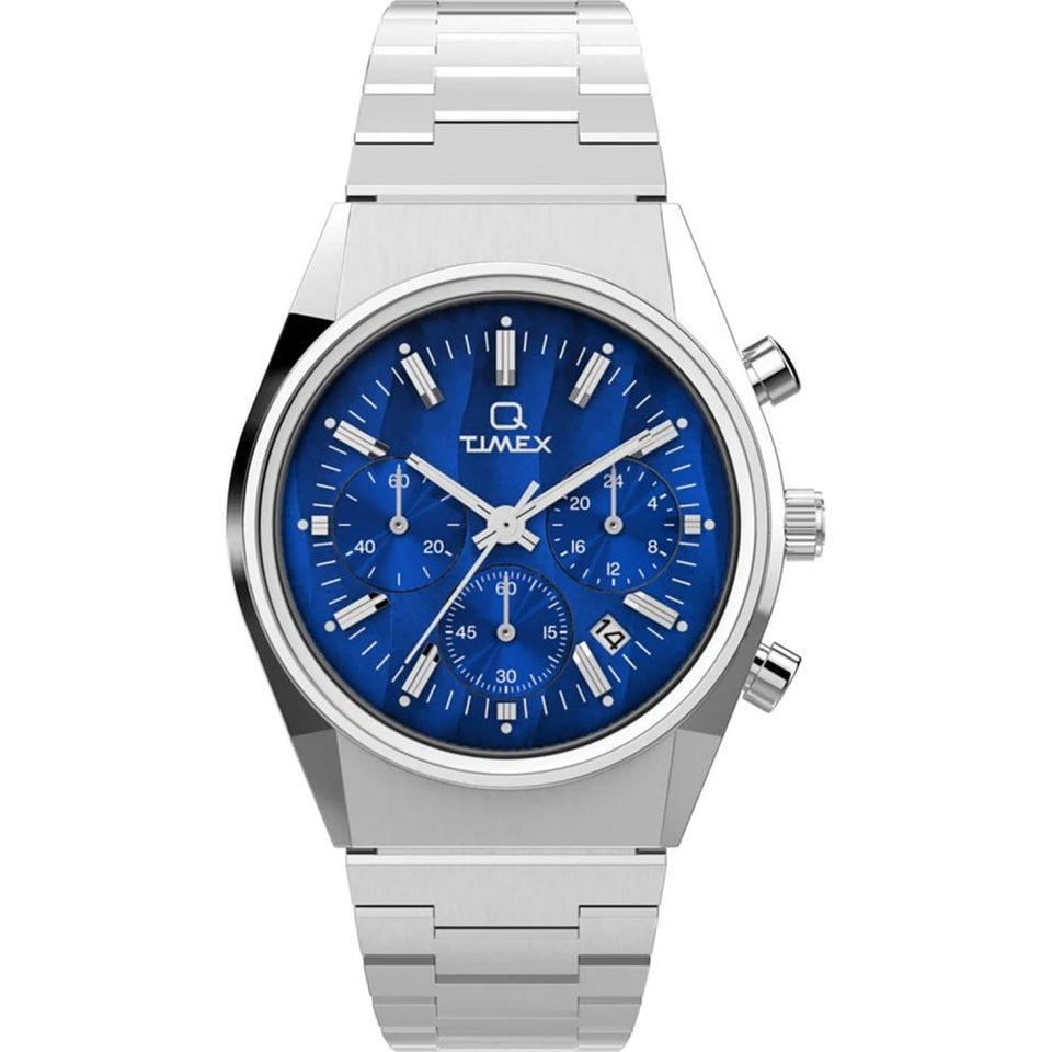 Timex Q Men's Falcon Eye 40mm Chronograph Watch