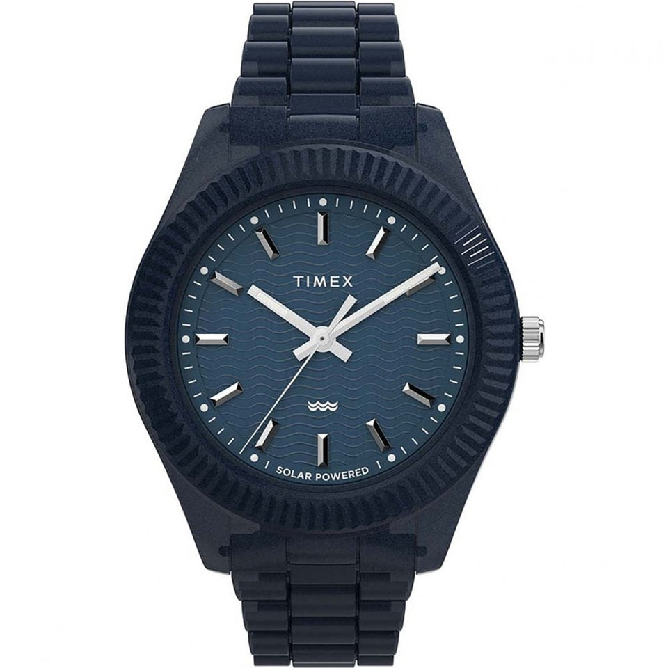Timex Waterbury Legacy Ocean 42mm Recycled Plastic Solar Watch