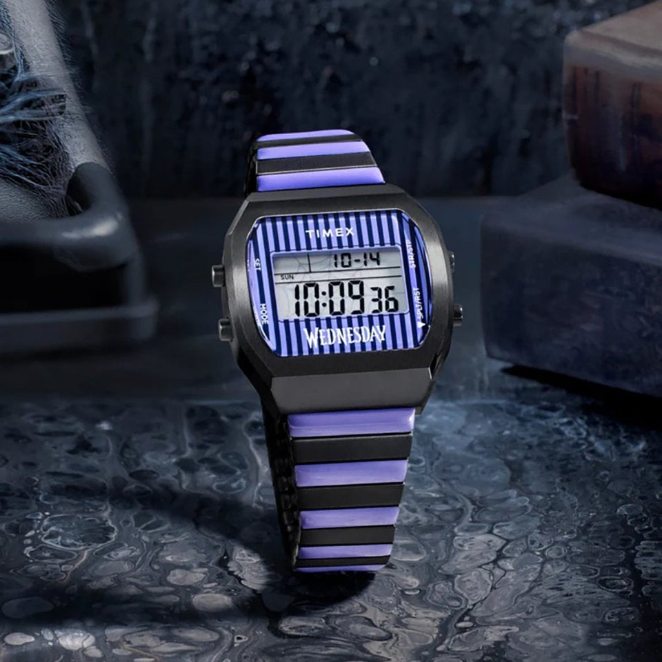 Timex Wednesday® T80 36mm Expansion Band Watch