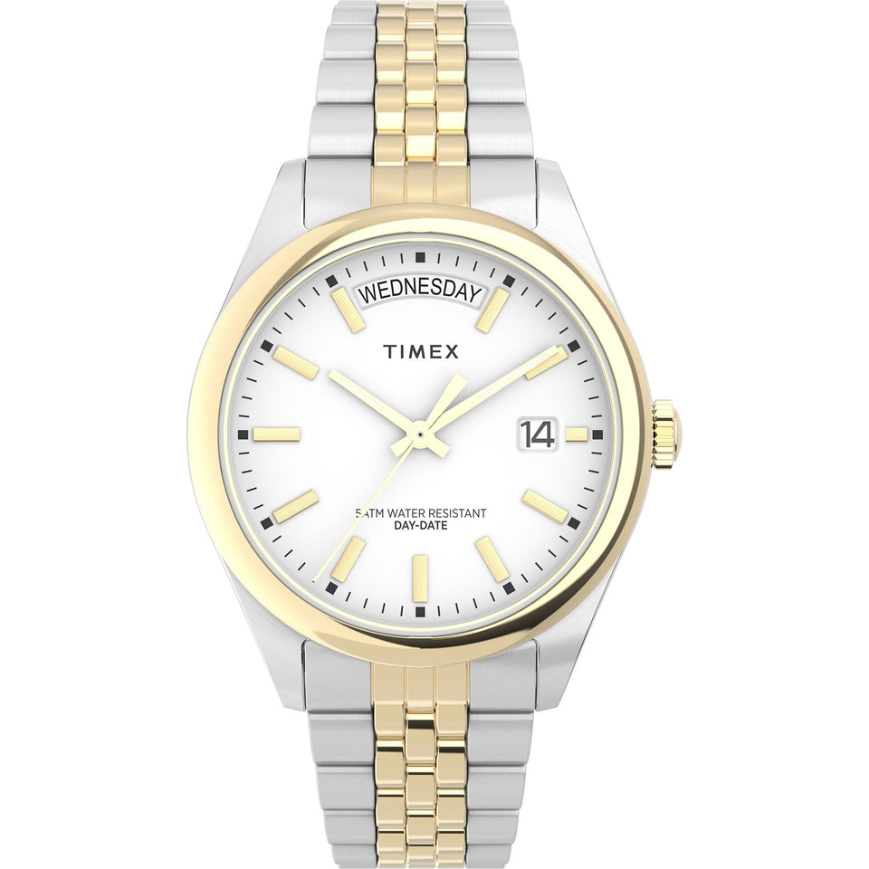 Timex Womens Legacy 36mm Two-Tone Watch