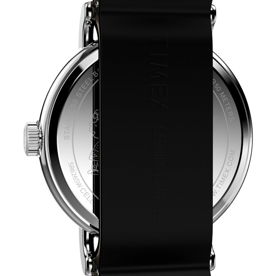 Timex X Peanuts® Black Strap Weekender Watch