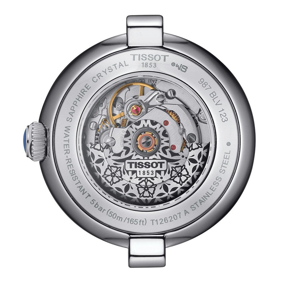 Tissot Bellissima Automatic 29mm Ladies Bracelet Watch | Silver Dial