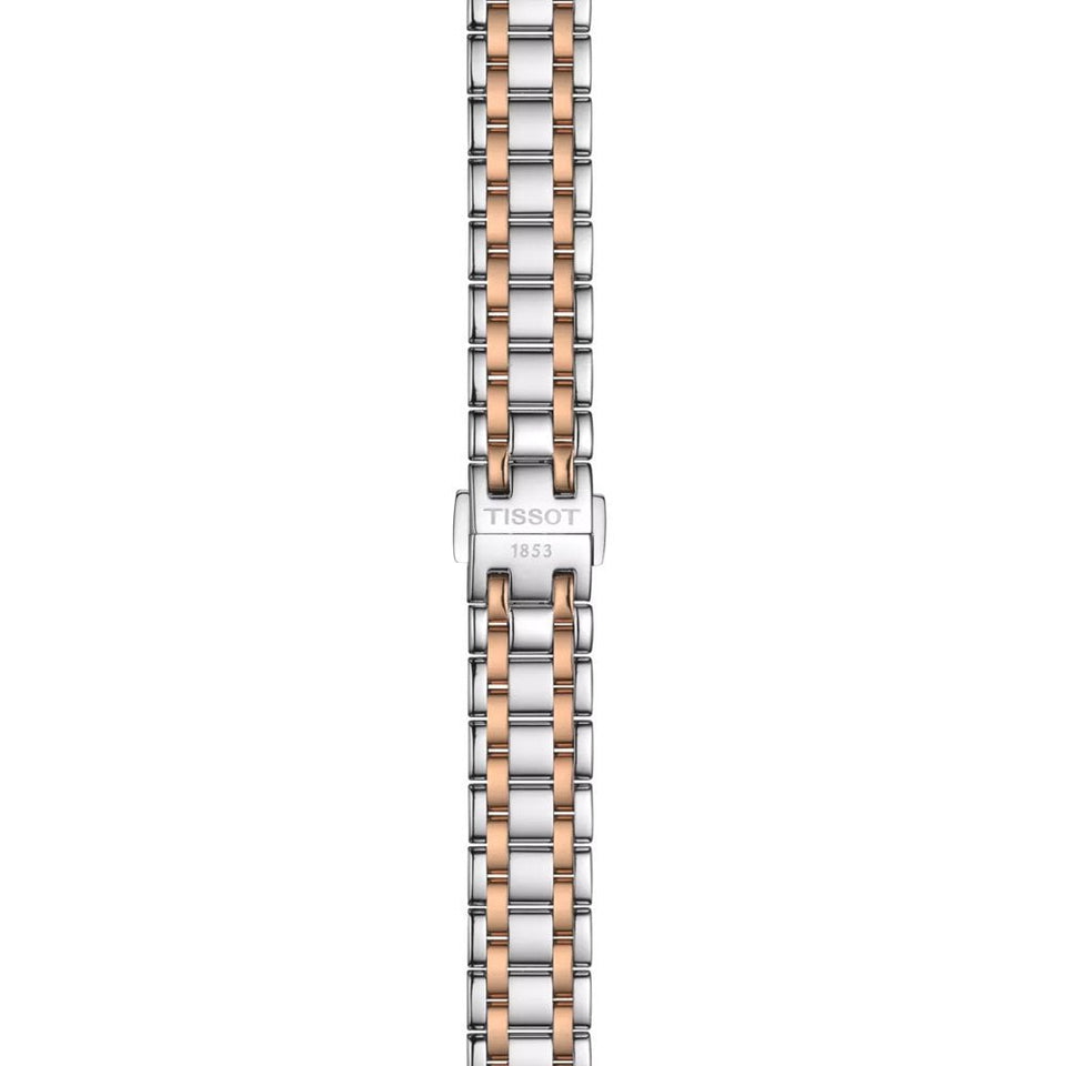 Tissot Bellissima Automatic 29mm Two Tone Ladies Watch | Silver Dial