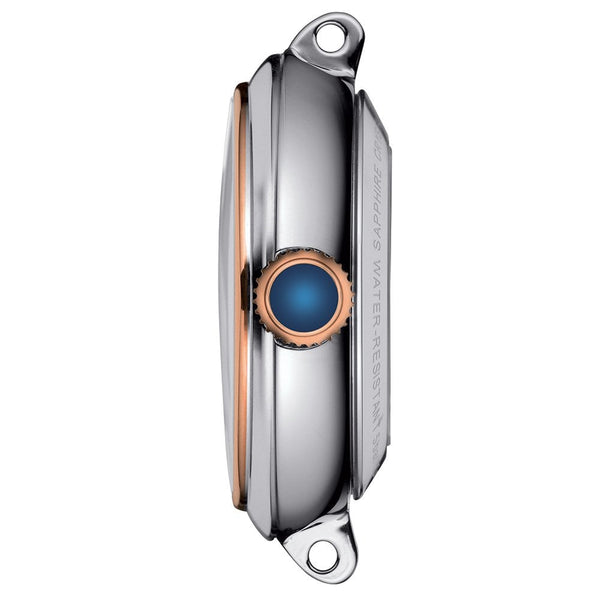 Tissot Bellissima Automatic 29mm Two Tone Ladies Watch | Silver Dial