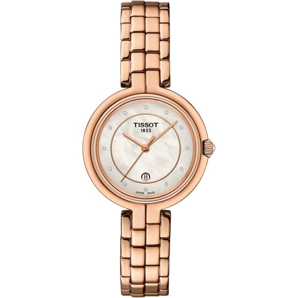 Tissot Flamingo Ladies Diamond Set Rose Colour 30mm Watch