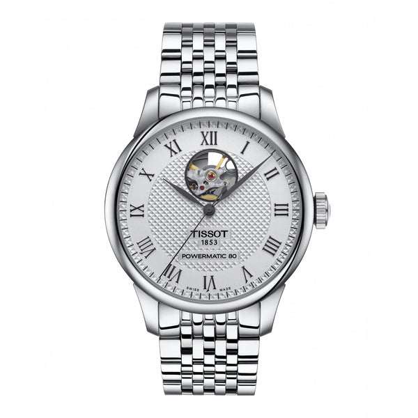 Tissot Gent's LE LOCLE Powermatic 80 Open Heart 39mm Watch