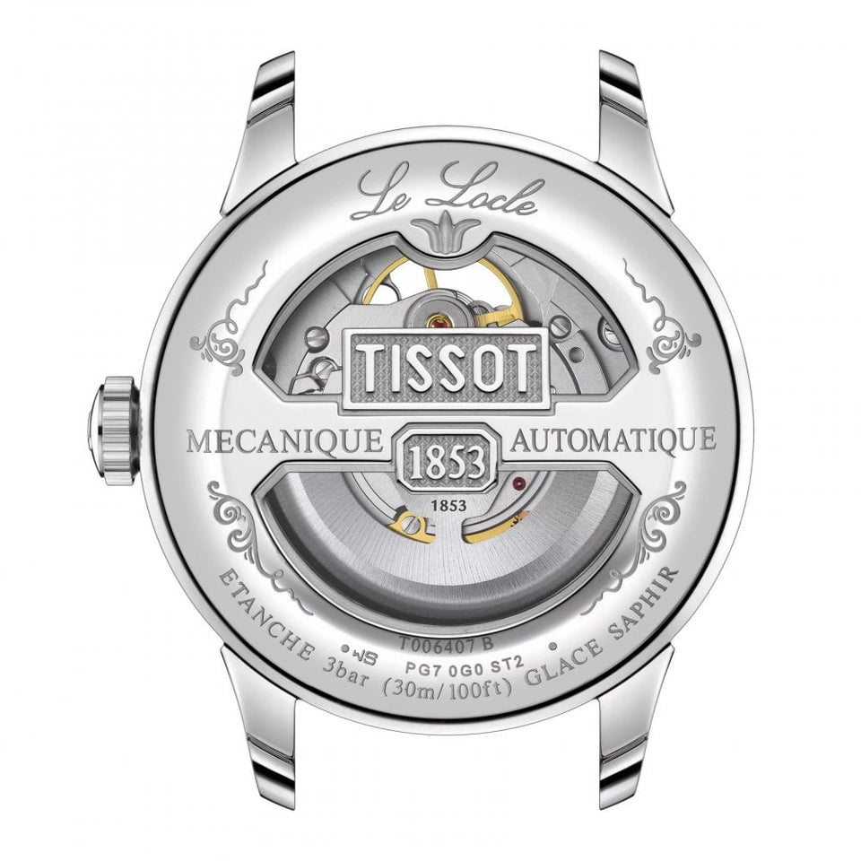 Tissot Gent's Le Locle Open Heart 39mm Powermatic 80 Watch