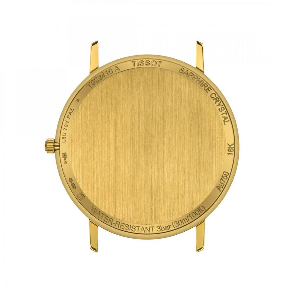 Tissot Men's Goldrun 18ct Gold 38mm Quartz Watch