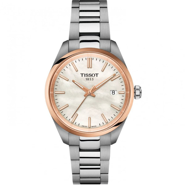 Tissot Ladies 34mm PR 100 Rose Detail Quartz Watch