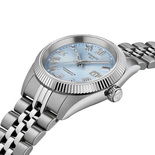 Tissot Ladies Ballade 30mm Blue Dial COSC Watch